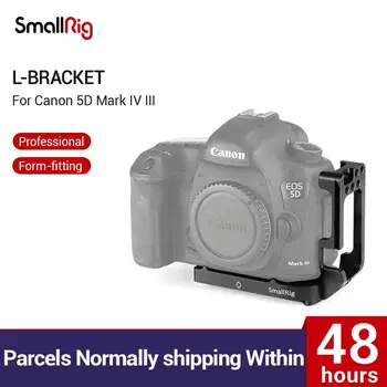 SmallRig L Nosilec za Canon 5D Mark III IV DLSR Fotoaparat Hitro Sprostitev Ploščo Arca-Swiss Standard L-Shaped Montažno Ploščo - 2202