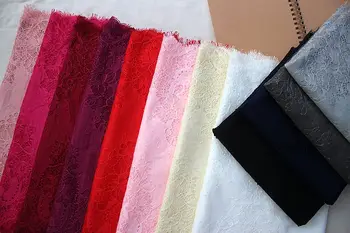 Široke 40 CM izvoz bombaža trepalnico čipke tkanine DIY high-end oblačila krilo čipke trim dodatki