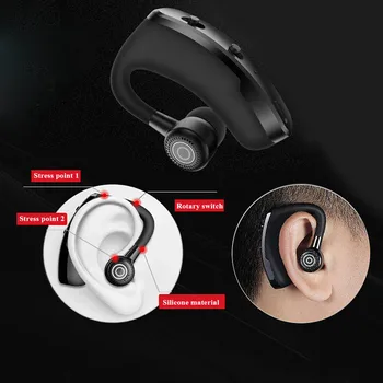 V9 TWS Brezžične slušalke Bluetooth 5.0 Slušalke šport Čepkov Slušalke Z Mikrofonom Za vse pametne Telefon Xiaomi Samsung LG Huawei