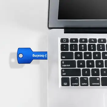 J-boks USB Flash Drive Kovinski Ključ Obliko 32GB 64GB Palec Pero Pogon USB Memory stick 8GB 16GB Pendrives Računalnik Tablični Barvita