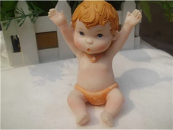Baby roke silikonsko plesni , baby silikonski kalup za milo , 3D otroška plesni , ročno fondat torta dekoraterstvo orodja