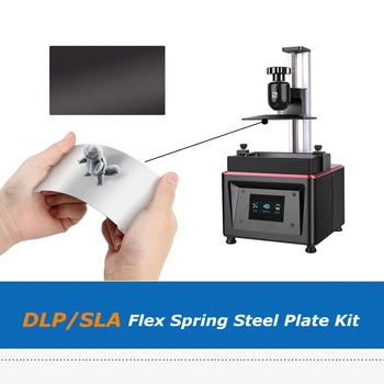 135X75mm Pomlad Jekla Zgraditi Platformo Flex Plošče Z Magnetno Bazo Komplet za Elegoo Mars 2 Pro D7 SLA LCD, DLP 3D Tiskalnik Deli