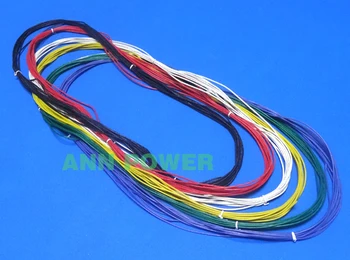 Brezplačna Dostava za 30 AWG SR Žice 30AWG Silikonski žice 30# silikagel žice AWG30 visoko temperaturo posodah bakrenih kablov