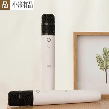 Youpin Karaoke Mikrofon Čista Pšenica Smart Wireless TWS Mikrofon Inteligentni Glasovni Nadzor Mikrofona, Dom za Xiaomi TV
