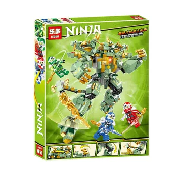 782pcs Ninja Serije Zemlja Dragon Warrior Mecha Model gradniki Ninjagoing Igrače za Otroke