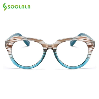 SOOLALA Kvadratnih Obravnavi Očala Ženske Moški Očala Okvir Daljnovidno Presbyopic Očala +0.5 1.0 1.5 2.0 2.5 za 4.0 4.5 5.0