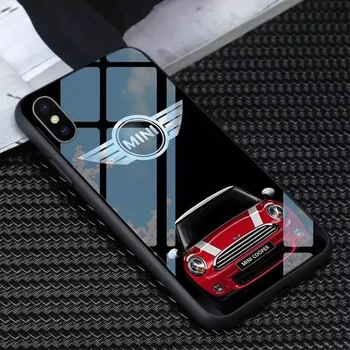 Iphone X XR XS 11pro Max 6 6S 7 8 Plus Mehko Silikonsko Ohišje Za Mini Cooper JCW Clubman Countryman Paceman R56 R55 R60 R61 F56 F60