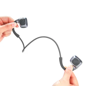 Nepremočljiva Ne v uho R9 Bluetooth 5.0 Kostne Prevodnosti Slušalke Brezžične Slušalke z Mikrofonom za Šport Tek Fitnes Kolesarjenje