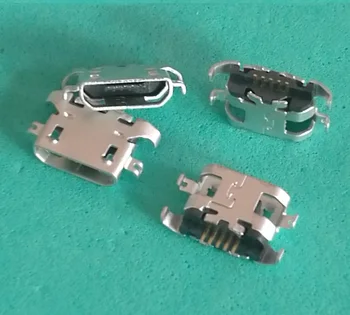 50pcs mikro USB priključek za polnjenje vrata Nadomestnih Delov za Lenovo A670 S650 S720 S820 S658T A830 A850 S939