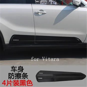 Evropska različica ABS telesa anti-drgnjenje vrata vrata line luči, svetlobe obrvi trim za-2018 Suzuki Vitara