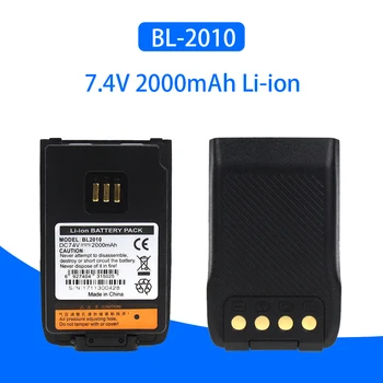 Dvosmerni Radijski 2000mAh baterija Li-Ion Baterija za HYT BL2010 BL1504 UL913 PD562 PD502 PD682G