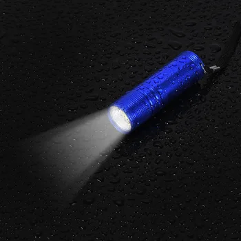 Coba mini led svetilka aluminijasta lita primeru cob svetilka, uporaba 3*AAA baterije nepremočljiva žaromet prenosne luči super svetla