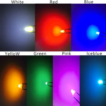 10PCS T4 T4.2 LED COB 1SMD 12V nadzorno ploščo za Navijanje Žarnice Opozorilo Lučka Notranje Svetlobe Bela Rdeča Modra Zelena
