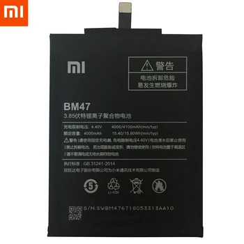 Original Telefon XiaoMi Baterija Za Xiaomi Redmi Hongmi 3 3 3X 4X 4A Opomba 3 pro 4 4X Visoke Kakovosti Zamenjava Baterije +Orodja