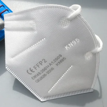 FFP2 KN95 Masko za Zaščito Masko 6 Plasti Varnosti Respirator Zaščitne Maske AntiDust Onesnaževanja Usta Masko Španija HITRA Dostava