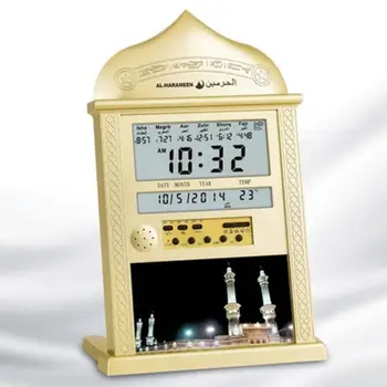 Najnovejši muslimanskih azan molitvena ura za vse molitve Polno Azans 1150 mest Super Azan ura stroški