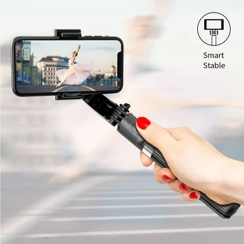 Pametni Telefon Bluetooth Ročni Gimbal Stabilizatorji Selfie Palico Stojalo Anti-Shake Brezžični Daljinski Upravljalnik Podaljša Zložljivi