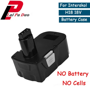 Za Interskol H18 18V Akumulator Primeru(ne celice, Baterije) za električna Orodja za Vrtanje Zamenjava Baterije za ponovno Polnjenje Plastične lupine