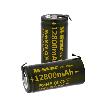 2020 visoka zmogljivost 3.2 V 32700 12800mAh LiFePO4 Baterije Za 12,8 Ah 35A Neprekinjeno Odvajanje Največje Visoko zmogljiva baterija+Nikljeve plošče,