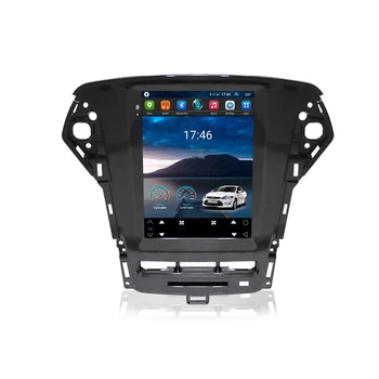 Tesla slog Tesla maska Za Ford Mondeo 4 za obdobje 2011-Android Avto Radio Multimedijski Predvajalnik Videa, GPS Navigacijo
