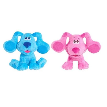 Modro je Namige & Ti! Modra Roza Pes Polnjene Plišastih Igrač Za Otroke Božič Darilo