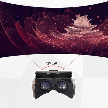 Zložljivi VR Očala, Prenosni 3D Navidezna Resničnost, Očala, Digitalni Pametni VR Čelada