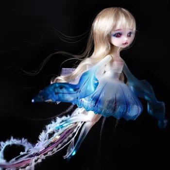 Lutka BJD 1/8 meduze lumu igrače model dekleta gola visoke kakovosti lutka odreči igrače shop številke darilo brezplačno naključno oči