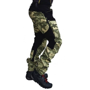 Moški Camo Vojaške Hlače Multi Žep Tovora Hlače Hip Hop Joggers Mestnih Kombinezon Outwear Prikrivanje Taktično Hlače X231G