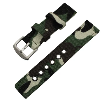 Najlon Nato Watch Band 18 mm 20 mm 22 mm za Timex Weekender Ekspedicijo Platno Tkanina Pasu Zapestne Zanke Pasu Zapestnica Črna Modra