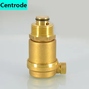 Medenina samodejno izpušni ventil 1/2 palca 3/4 inch 1 cm ogrevanje in klimatizacijo vode iz pipe cevi prezračevalni ventil DN15DN20DN25