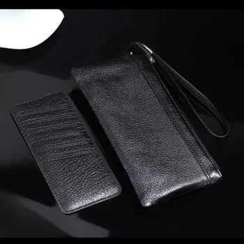 Pravega usnja telefon vrečko Za iphone 11 Max Pro XS Max XR denarnice denarnica slog Univerzalno 1.0