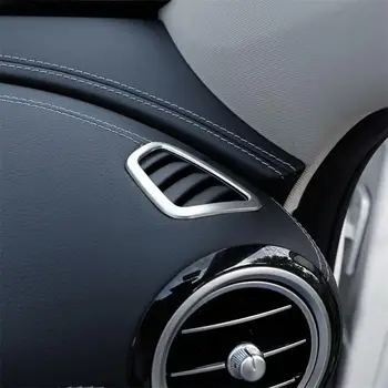 Avto Styling armaturni Plošči, klima Prezračevalni Odprtini Okvir Dekoracijo Pribor Za Mercedes Benz, E razred W213 Auto Dodatki