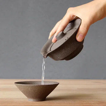 TANGPIN japonski keramični čajnik grelnik vode gaiwan čaj pokal za puer japonski čaj nastavite drinkware