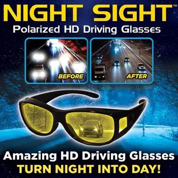 Night Vision Kolesarski Trgovini Očala Gafas Sončna Očala Umazanijo Kolo Anti-glare Polarizirani Svetlobi Varnost, Zaščito za Oči,
