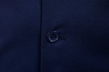 Moške Mornarsko Modro Obleko Obleko Telovnik Waistcoat 2020 Novo Slim Fit V Vratu Jopičem Telovnik Moški Formalno Business, Smart Casual Gilet Homme 6XL