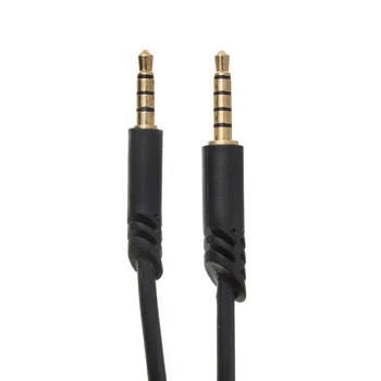 2M Slušalke Avdio Kabel Žice 3,5 mm Iskanje Skladu Kabel Za Logitech Astro A10 A40 A50 Gaming Slušalke Zamenjava Kablov Črna