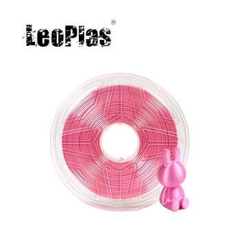 LeoPlas 1 kg 1.75 mm Sijoče Kovine, Rožnate Svile PLA Nitke Za FDM 3D Tiskalnik Pero Potrošnega materiala za Tiskanje Zaloge Materiala, Plastike