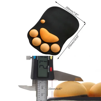 3D Miška Ploščica Anime Silikonski Mačka Tačka Mouse Pad Zapestje Ostalo Podporo spominske Pene Mat L4MD