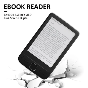 Multi-funkcijo 4.3 palčni zaslon E-Ink Zaslon E-Book Bralnik E-Bralnik Elektronskih knjigi Knjiga s Sprednje Luči, 8GB Pomnilnika Nagrado Spominkov