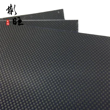 3k ogljikovih vlaken Plošče Plošče, Listi Visoko Kompozitni Trdoto Materiala,3k black carbon fiber + kevlar, navaden