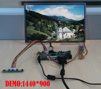 Komplet za LP171WP4 1440X900 digitalni Signal Gonilnik zaslona VGA 30pin Krmilnik odbor 17.1