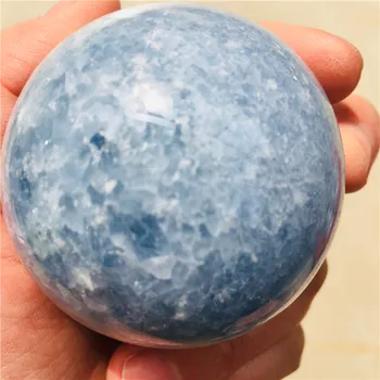 5-10 cm Naravnih redkih kianit quartz crystal doma žogo dekoracijo naravnega kamna rezanje in poliranje 1pc