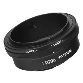 Fotga Adapter Ring za Canon FD & FL Objektiv za Canon EOS EF-M Mount Mirrorless Fotoaparat Telo M1, M2, M3, M5 M6 M10 M50 M100