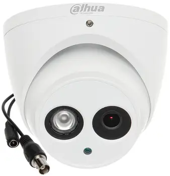 Dahua camaras HDCVI Dome Kamera HAC-HDW1400EM-A 4MP micphone Smart IR50m IP67 DC12V IR Zrkla varnosti CCTV audio fotoaparat