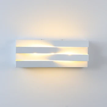 LED Stensko Luč Ustvarjalno Dekoracijo Notranjih Stenskih Lučka Hodnik, Stopnišče, Razsvetljavo luç Železa+Akril AC110V/220V