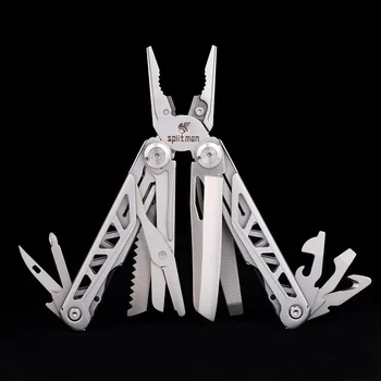 Nova Zasnova Multitool Prostem Folding Nož Plier Večnamensko Multi Orodja EOS Kit Škarje Jekla Žepni nož za Kampiranje