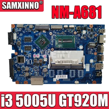 CG410/CG510 NM-A681 je primerna za Lenovo B50-50 100-14IBD zvezek matična plošča PROCESOR i3 5005U GT920M DDR3 test delo