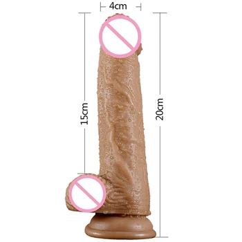 Realističen Dildo Big Dick Umetni Penis Močan Sesalni Analni Dildo G Spot Stimulator Klitorisa Sex Igrače Za Odrasle Ženske