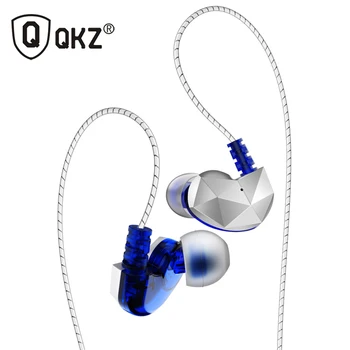 QKZ CK6 Slušalke 3.5 mm za V uho z Mikrofonom Žične Slušalke za Galaxy S8 S9/S8+ za pametni telefon huawei xiaomi