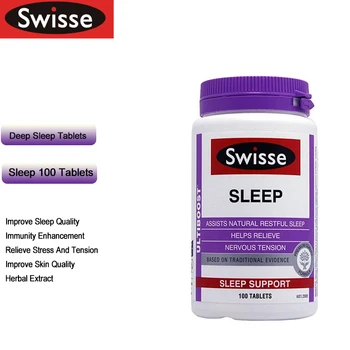 Swisse Zdravo, Globoko Spanje Tablete Za Ženske 100 Casuples Valerian Izboljša Spanec Tablet Za Lajšanje Živce Spalna Podporo